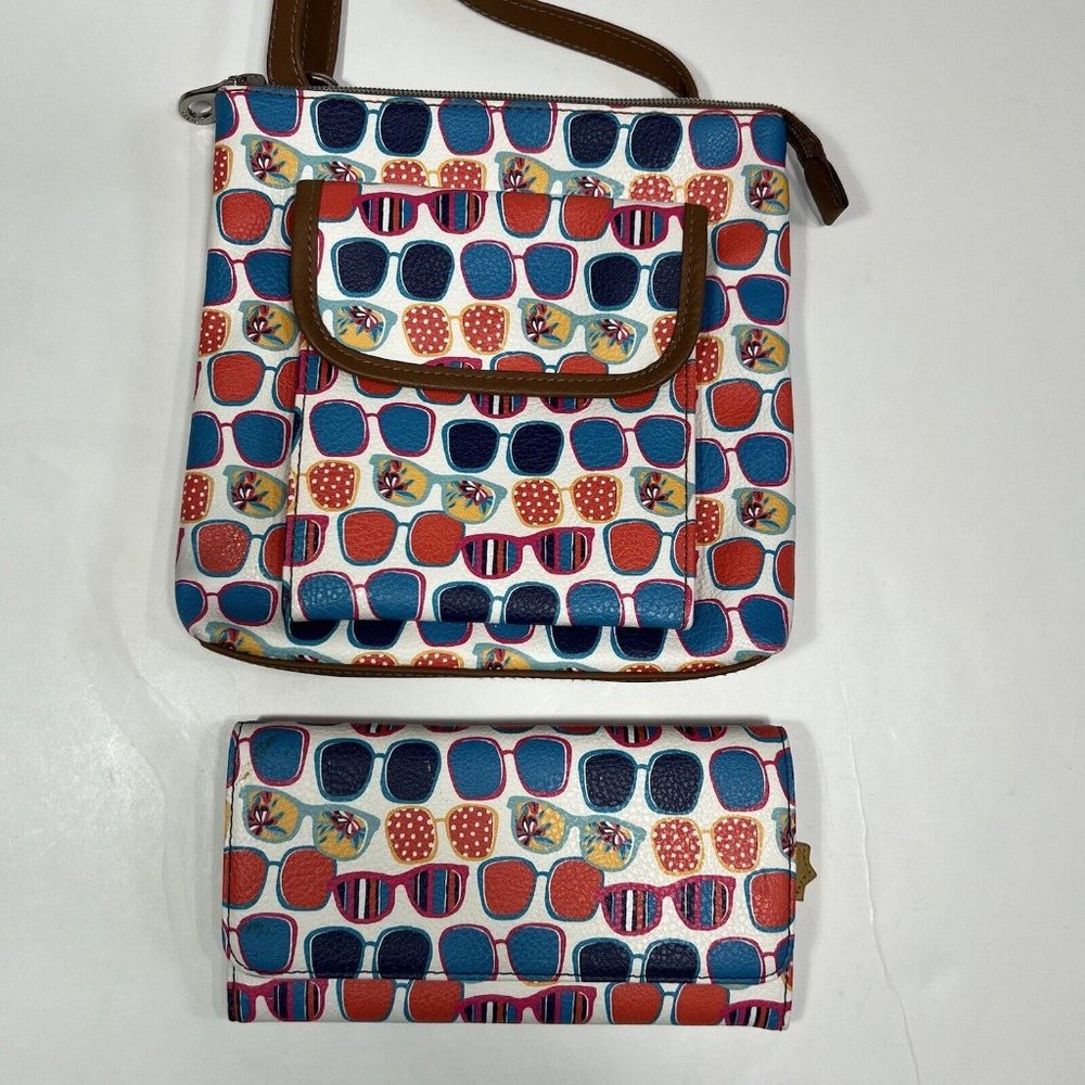 Relic By Fossil Crossbody Bag With Matching Billf… - image 2